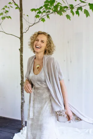Desert Dweller Cardigan Vest - Grey/Tuape