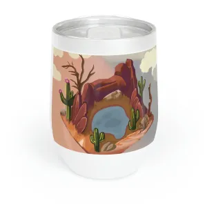 Desert Rocks Chill Wine Tumbler