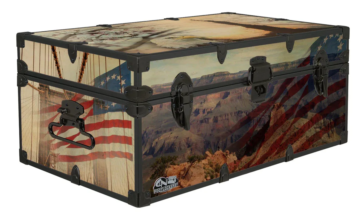Designer Trunk - American Scenery - 32x18x13.5"