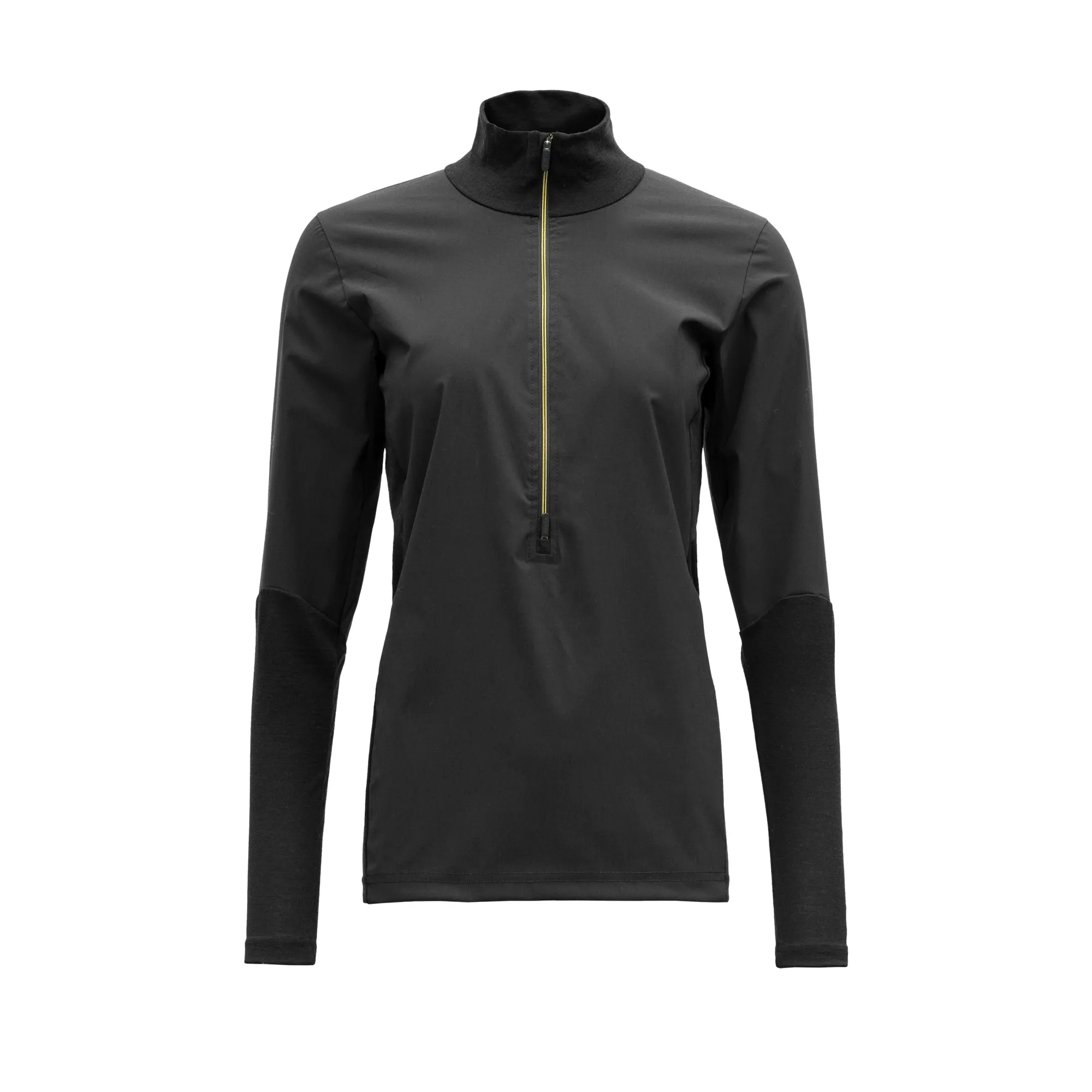 Devold Cover Woman Zip Neck Caviar | Buy Devold Cover Woman Zip Neck Caviar here | Outnorth