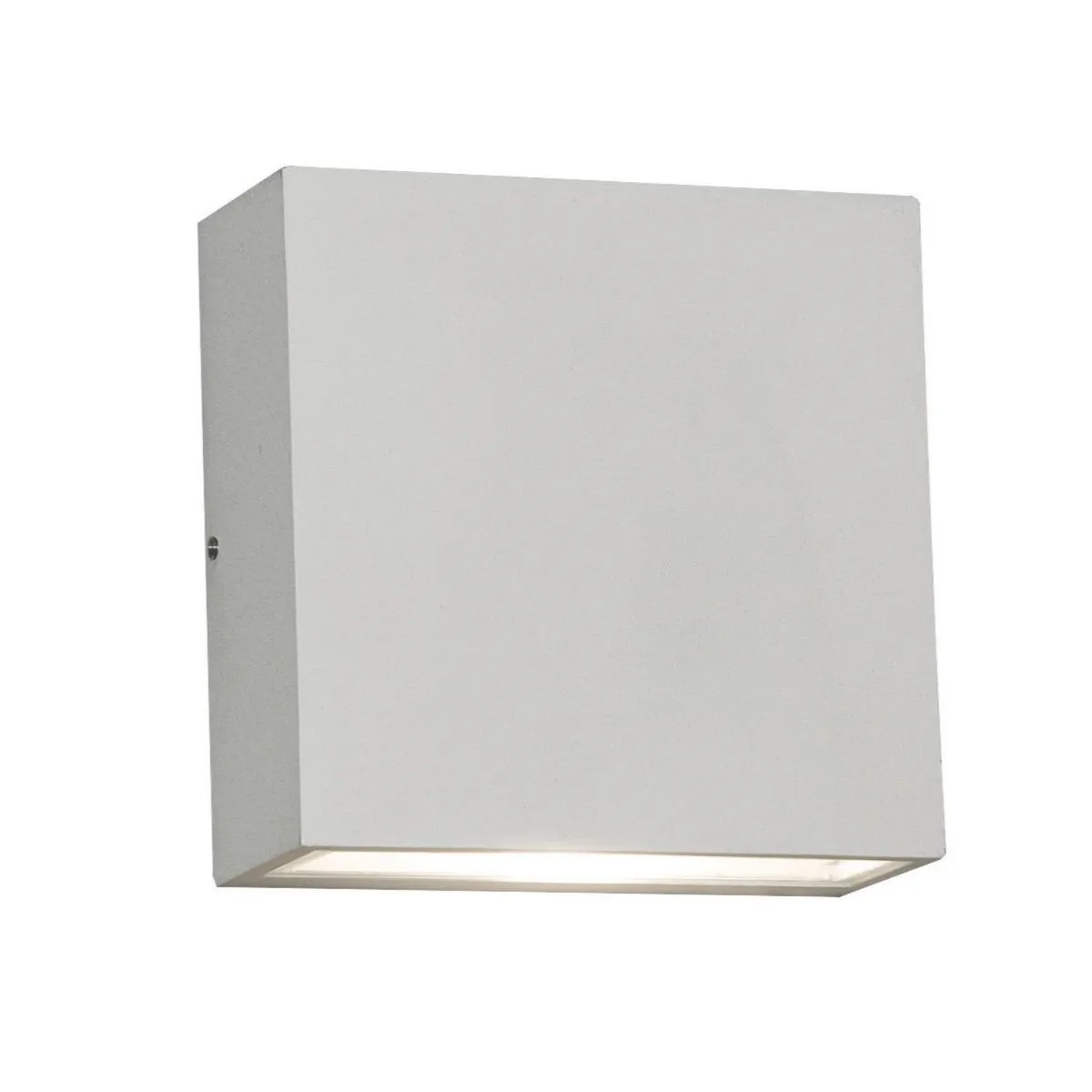 Dexter 6 in. 2 Lights LED Outdoor Wall Sconce 3000K White Finish
