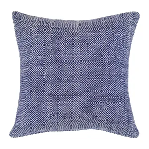 Diamond Indigo Pillow