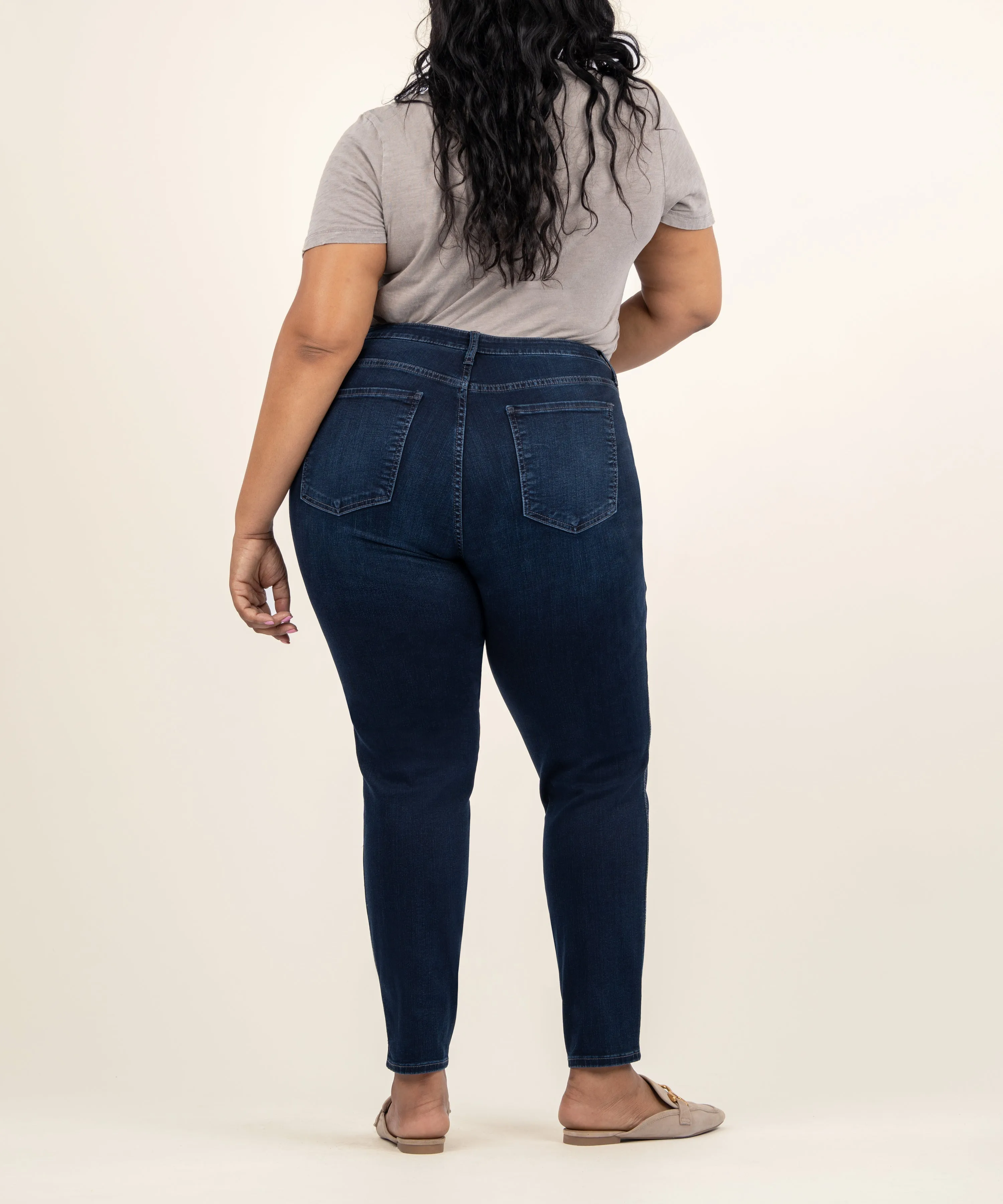Diana High Rise Fab Ab Skinny, Plus