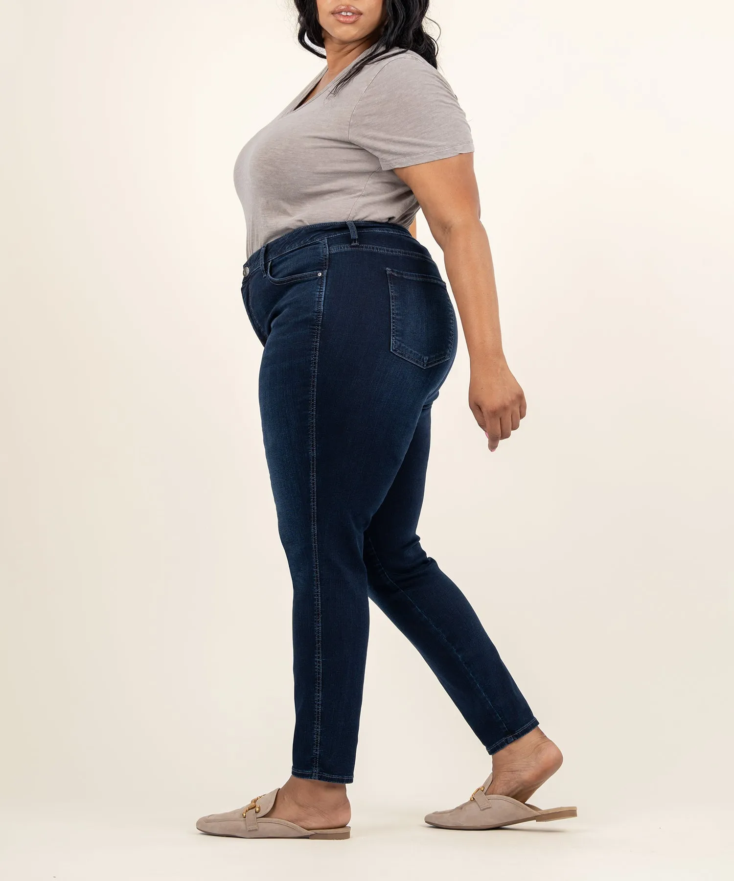 Diana High Rise Fab Ab Skinny, Plus
