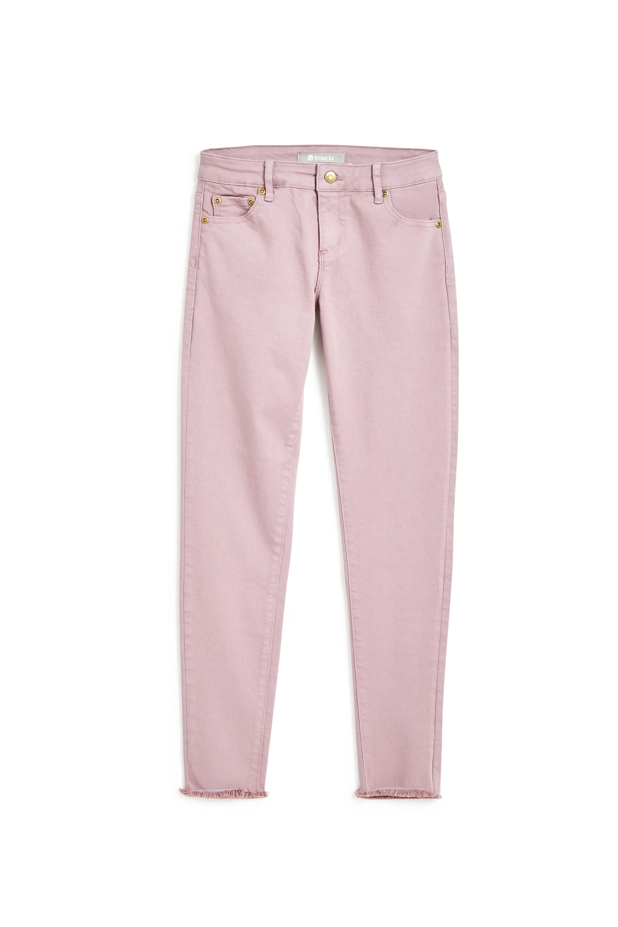 Diane - Mid Rise Skinny With Fray Hem