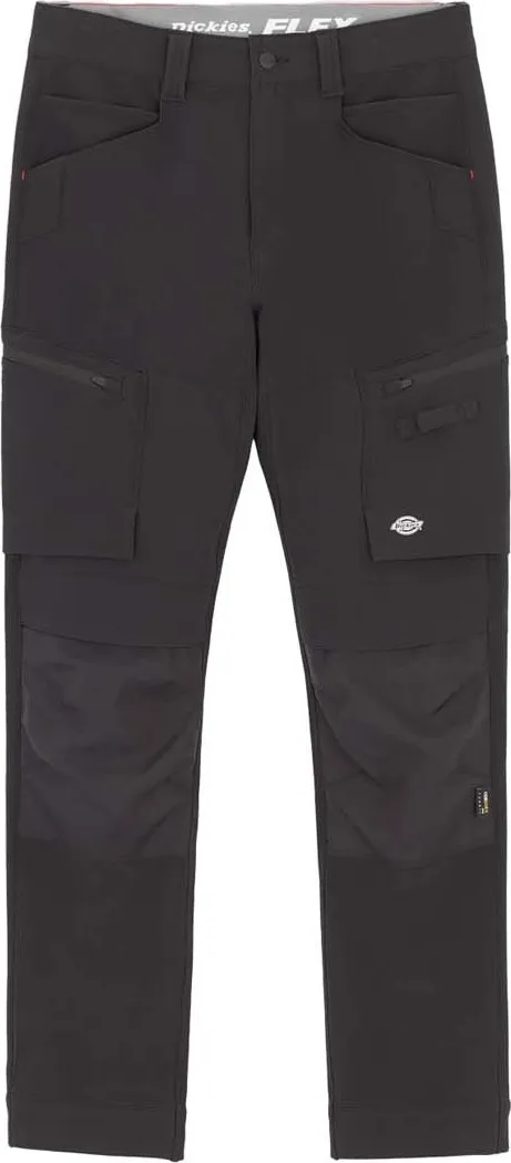 Dickies Men&#x27;s 4 Way Stretch Slim Taper Shell Trouser Black | Buy Dickies Men&#x27;s 4 Way Stretch Slim Taper Shell Trouser Black here | Outnorth
