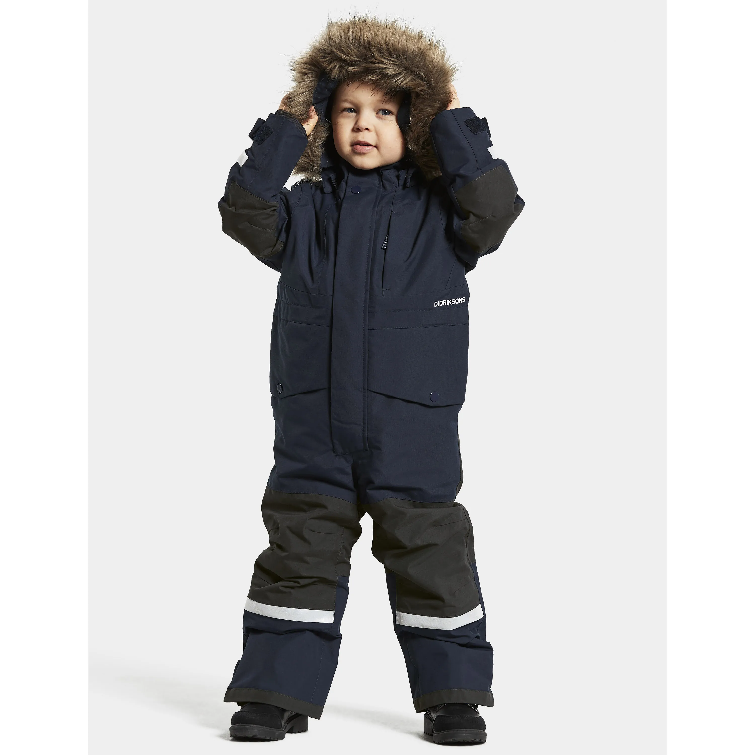 Didriksons Björnen Kids Cover 5 Navy | Buy Didriksons Björnen Kids Cover 5 Navy here | Outnorth