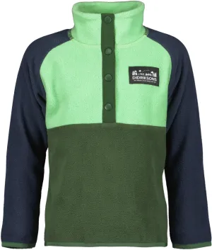 Didriksons Kids&#x27; Monte Half Button 4 Pine Green | Buy Didriksons Kids&#x27; Monte Half Button 4 Pine Green here | Outnorth