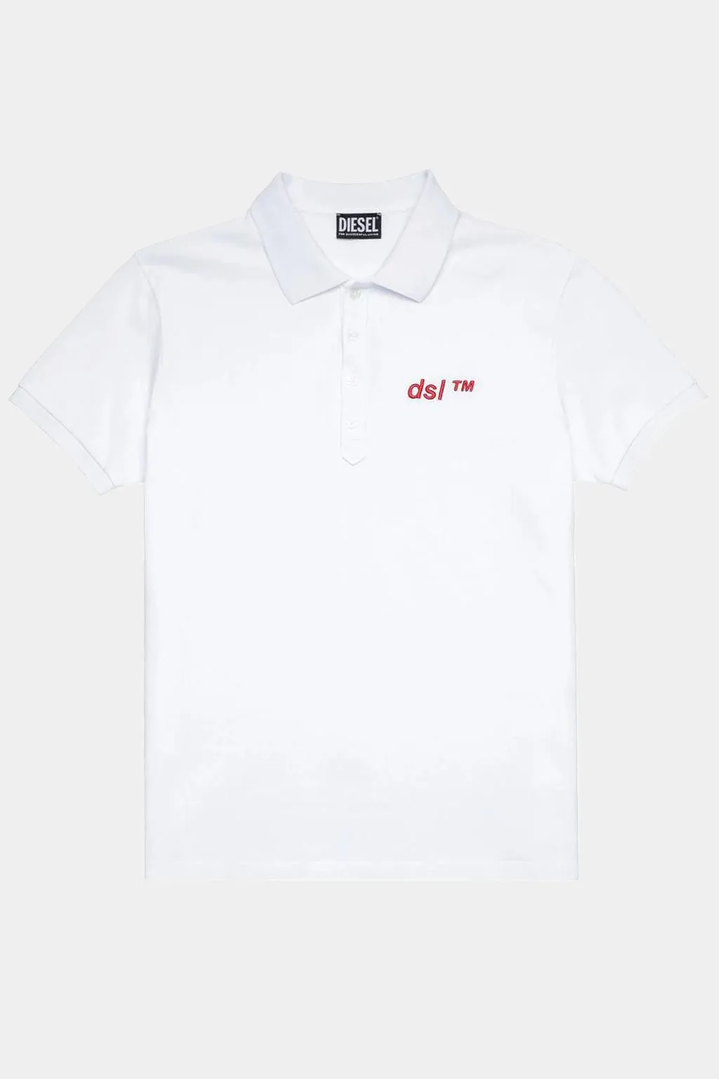 Diesel - T-Weet Regular Fit Men White Polo