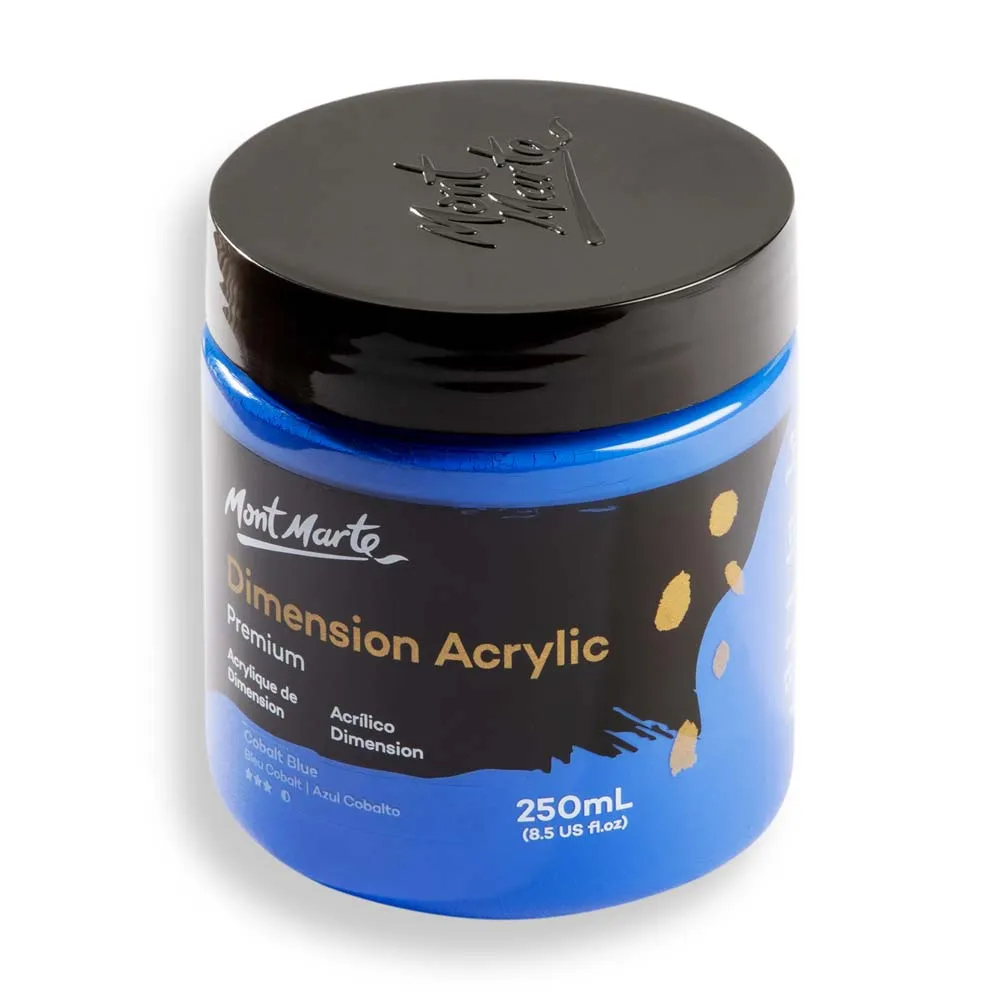 Dimension Acrylic Premium 250ml (8.5 US fl.oz) - Cobalt Blue