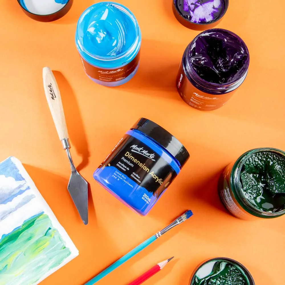Dimension Acrylic Premium 250ml (8.5 US fl.oz) - Cobalt Blue
