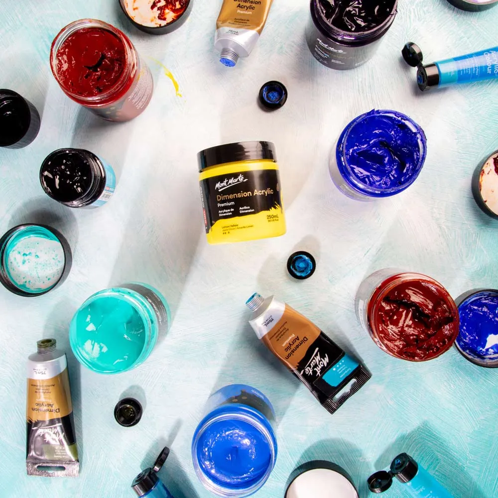 Dimension Acrylic Premium 250ml (8.5 US fl.oz) - Lemon Yellow