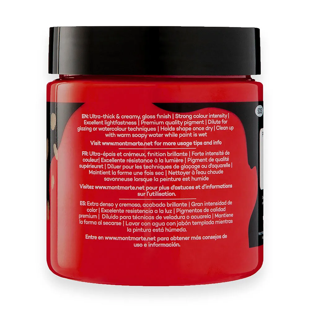 Dimension Acrylic Premium 250ml (8.5 US fl.oz) - Permanent Red