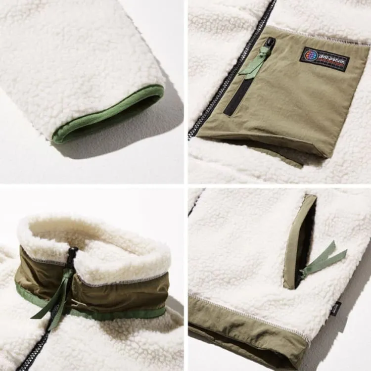 DIMITO RAVINE FLEECE JACKET-IVORY