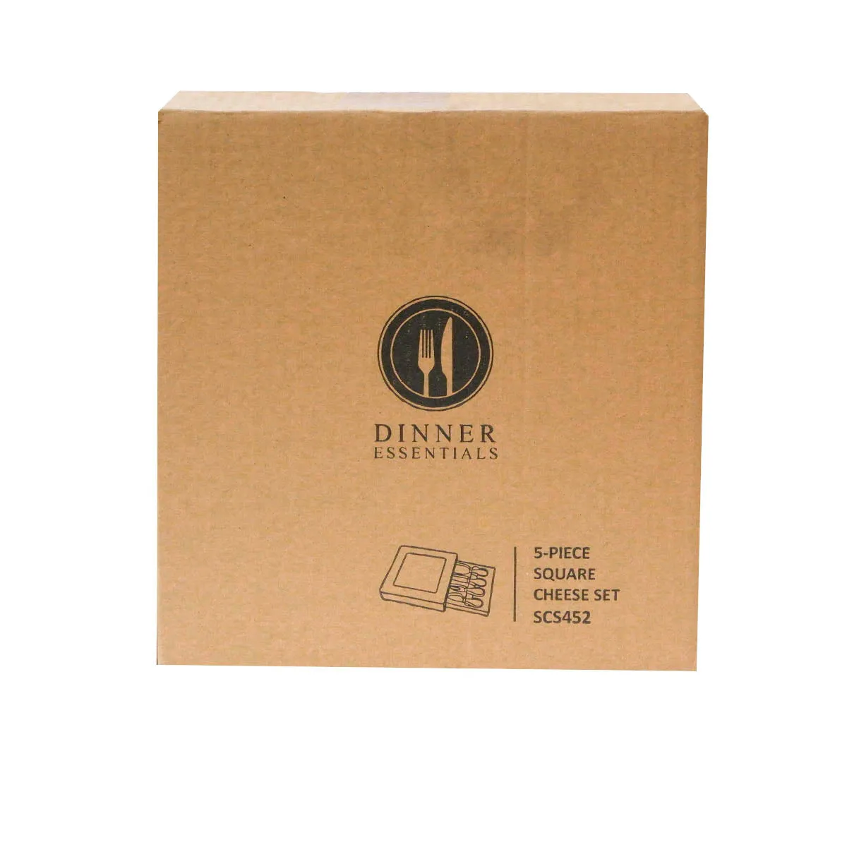 Dinner Essentials 5piece Square Cheese Set