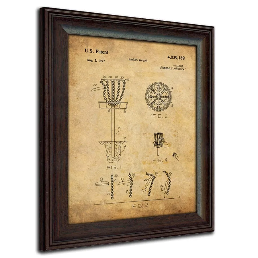 Disc Golf - Patent Art Set