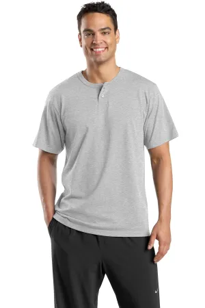 DISCONTINUED  Sport-Tek ®  Short Sleeve Henley.  T210
