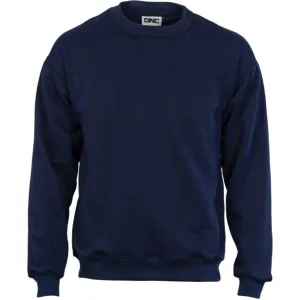 Dnc Workwear Crew Neck Fleecy Sweatshirt (Sloppy Joe) - 5302