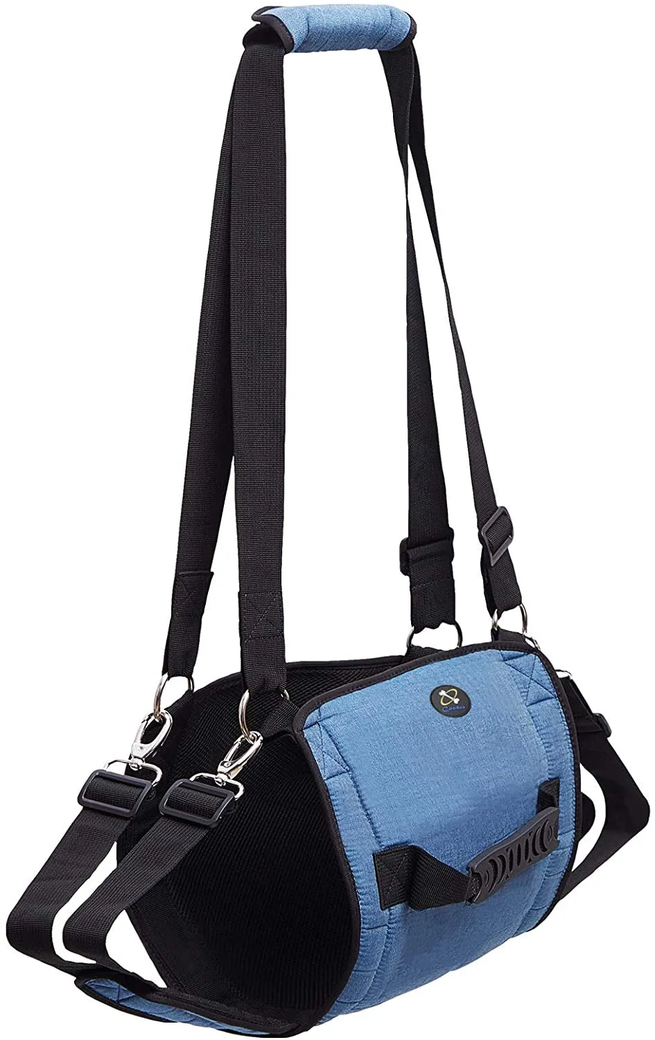 Dog Carry Sling, Emergency Backpack Pet Legs Support & Rehabilitation Dog Lift Harness for Nail Trimming, Dog Carrier for Senior Dogs Joint Injuries, Arthritis, up and down Stairs(Xl, Blue)
