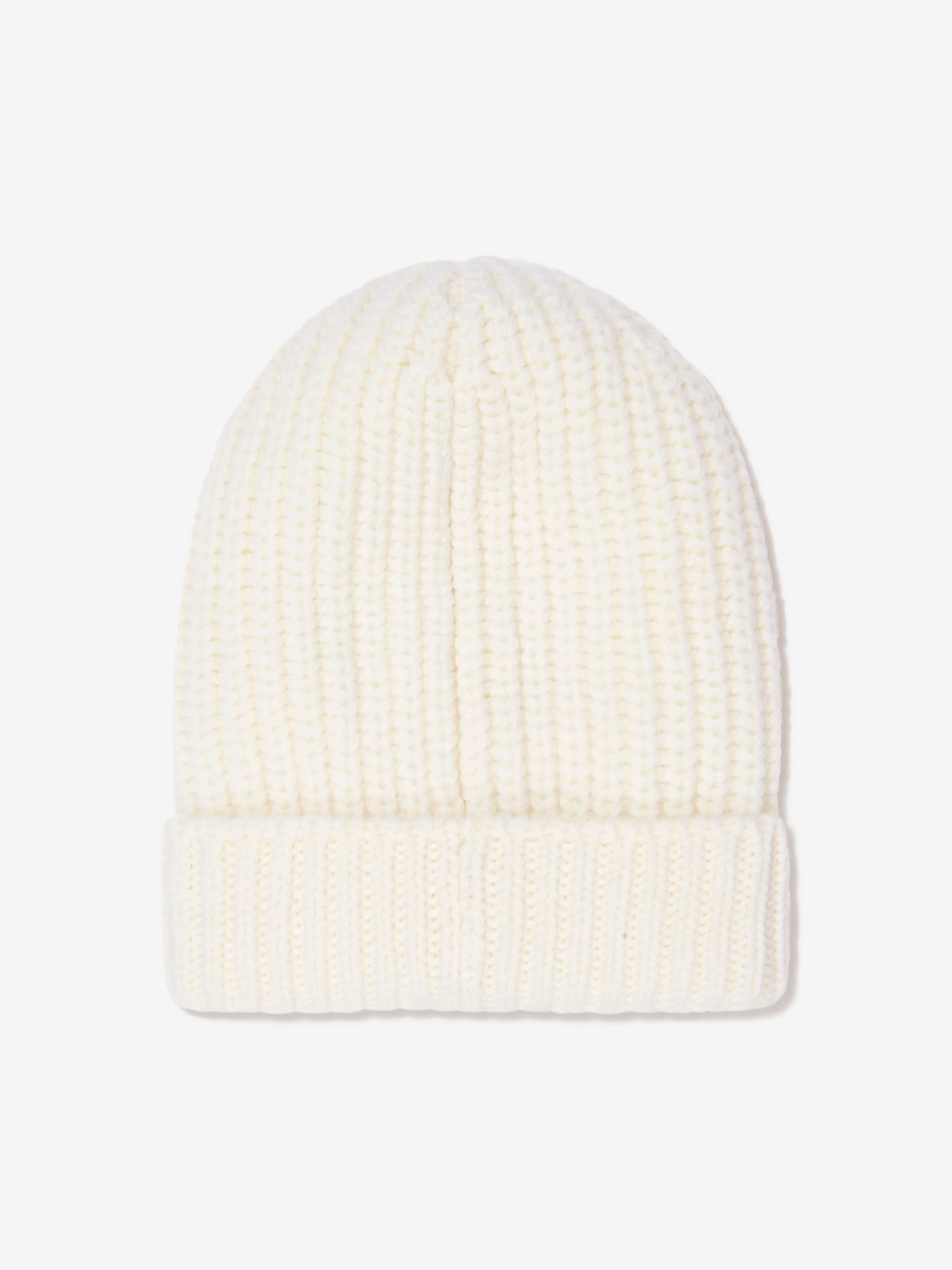 Dolce & Gabbana Baby Wool Logo Hat