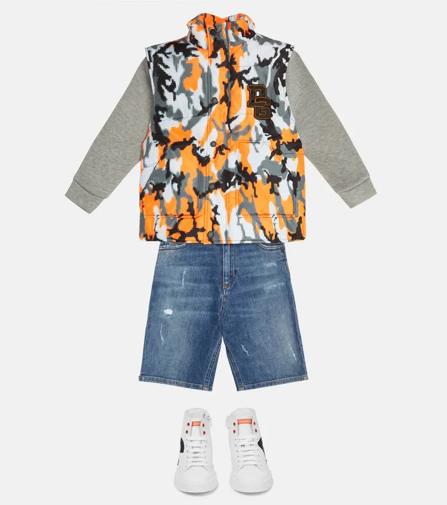 Dolce&Gabbana camouflage vest, multicolored