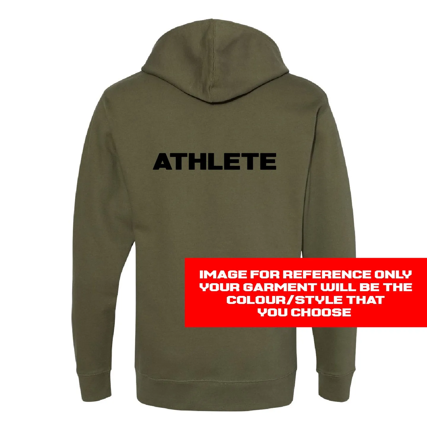 Domain Crossfit Unisex Heavyweight Zip Hoodie (DCT002-IND4000Z)