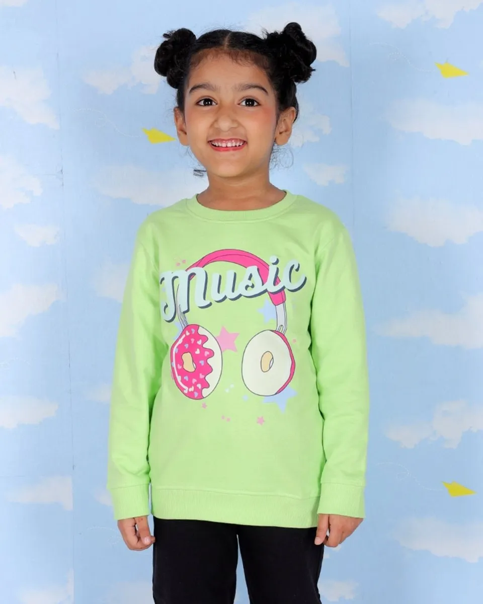 Donut Music Sweatshirt