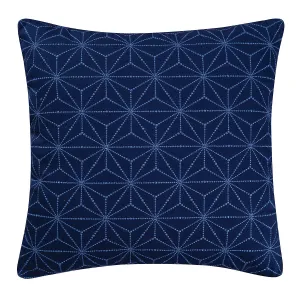 Dotted Geometric Stars Pillow