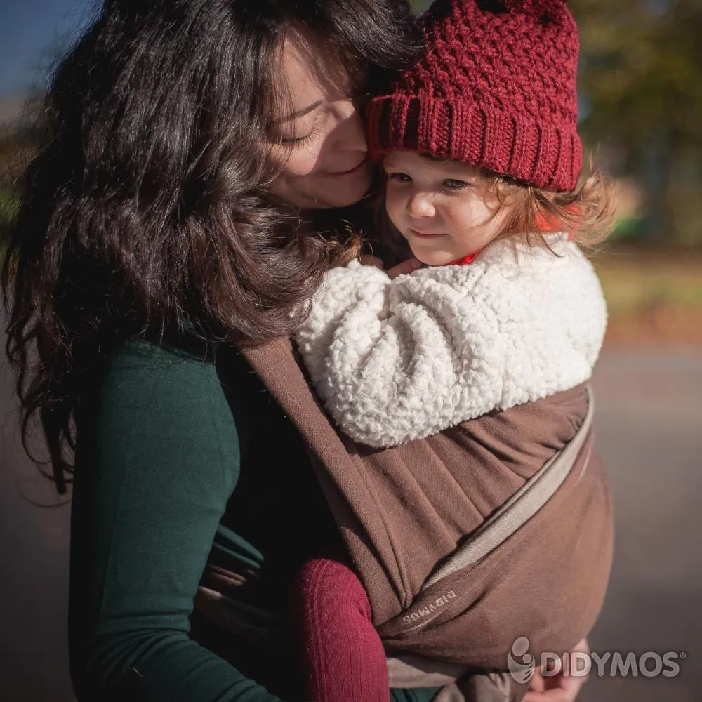 Double Face Mocha wool Woven Wrap by Didymos