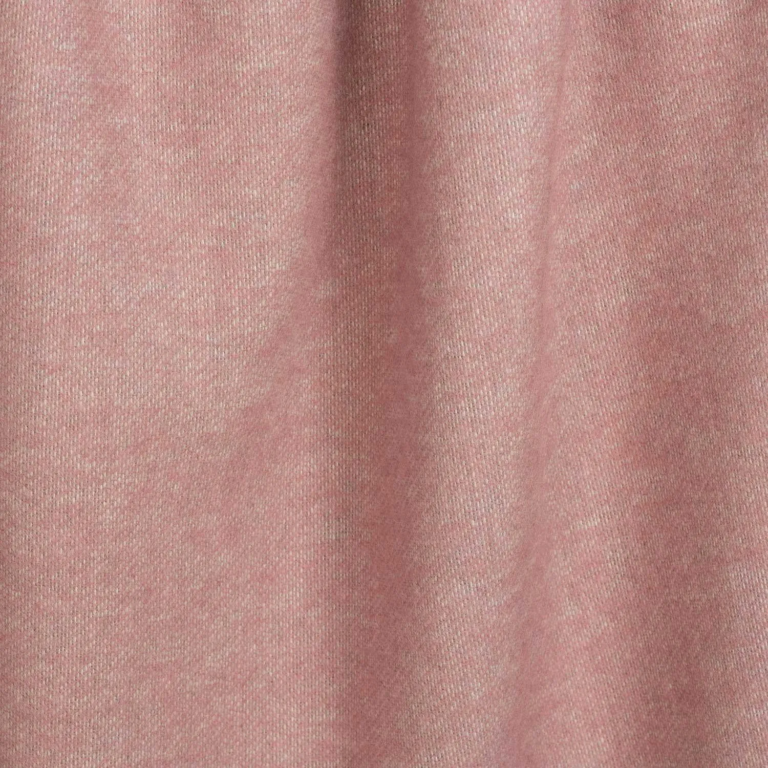 Double Sided Wool Throw Dusky Pink