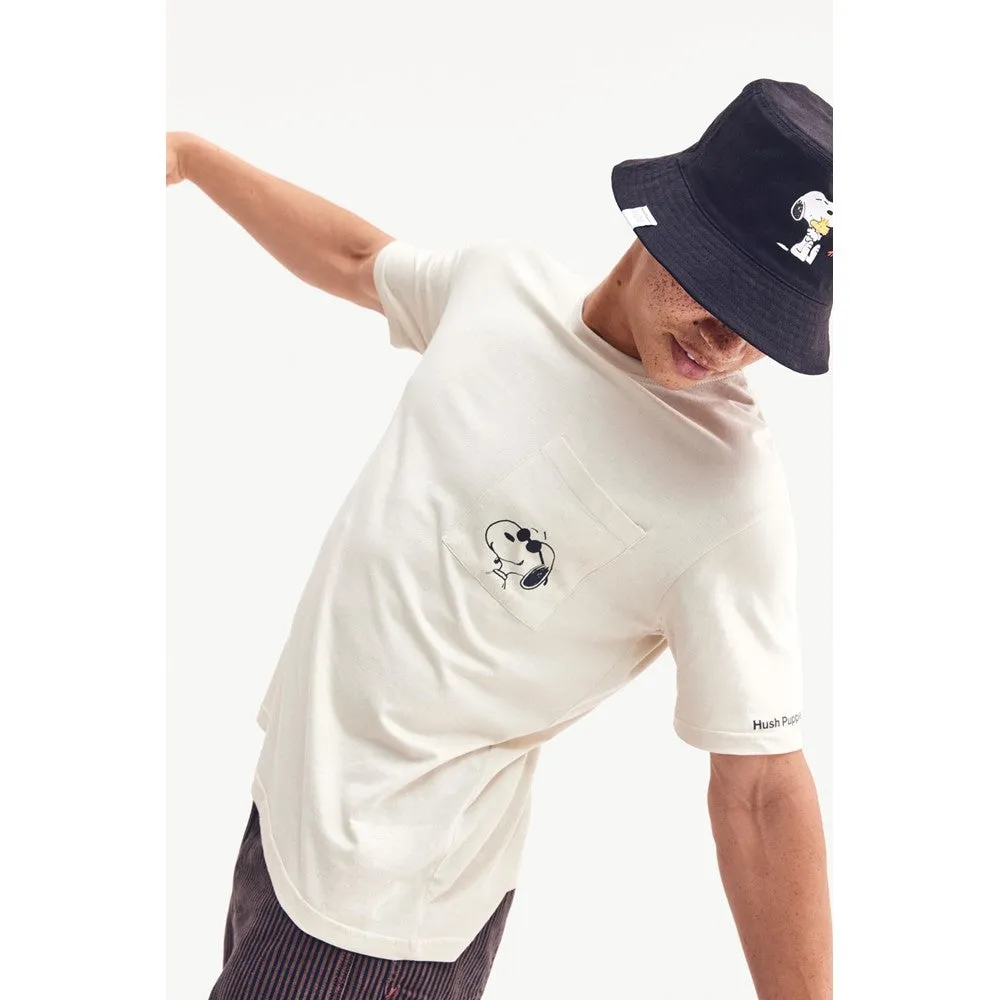 Dove Grey Mens Snoopy Joe Cool T-Shirt