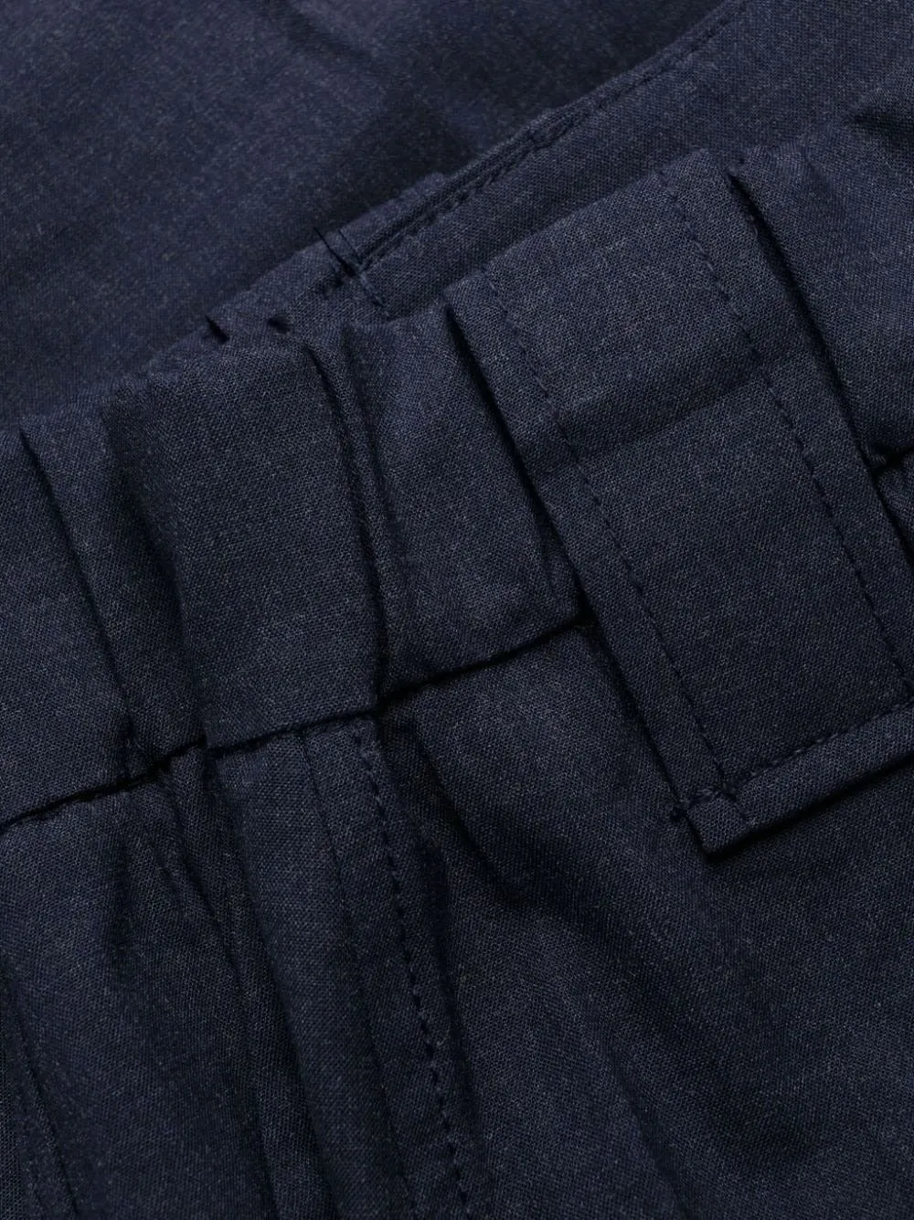 DRAPEY MELANGE TROUSERS