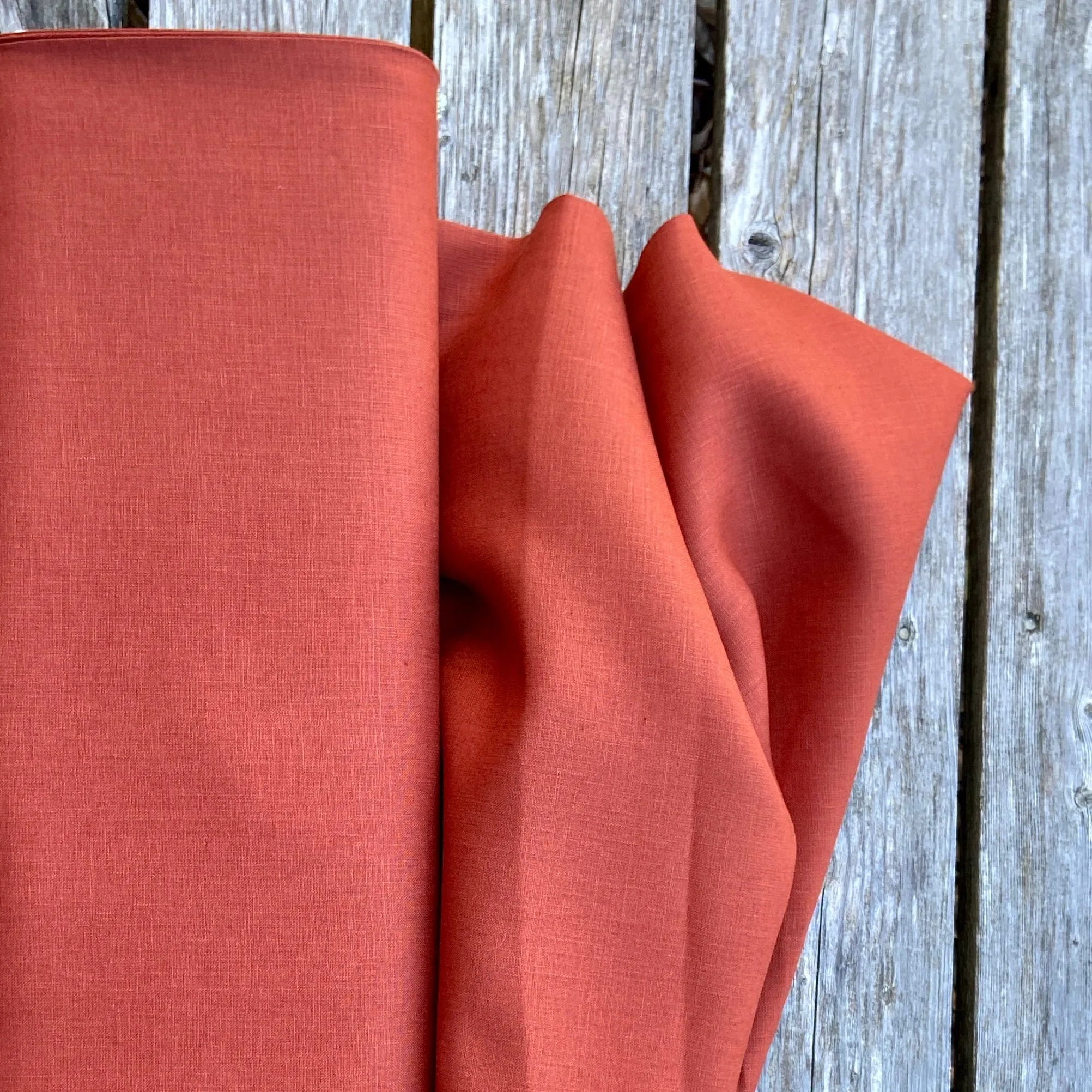 Driftwood Linen in Rust