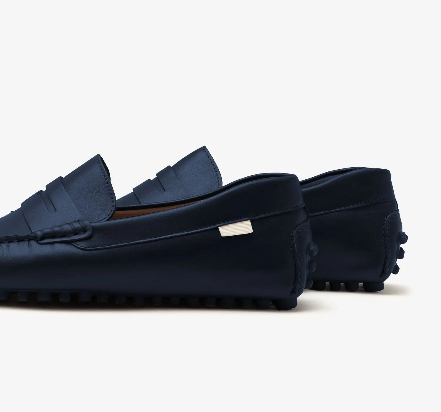 Driver | Navy Leather