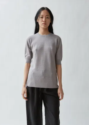 Drop Shoulder Short Sleeve Top