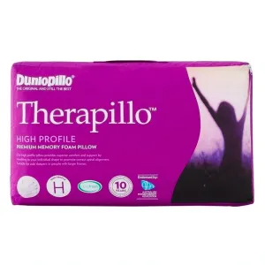 DUNLOPILLO Therapillo Premium High Profile Memory Foam Pillow