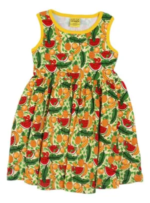 DUNS Sleeveless Gathered Dress - Tropical