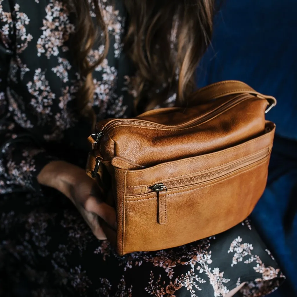 Dusky Robin Alexa Leather Bag