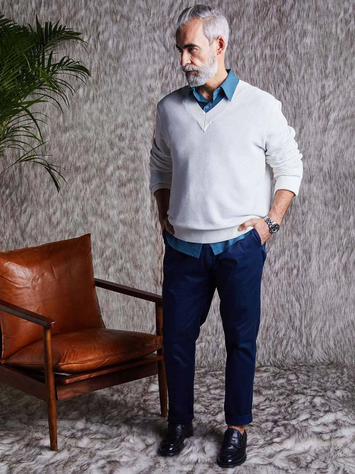 Dwayne V-neck Sweater