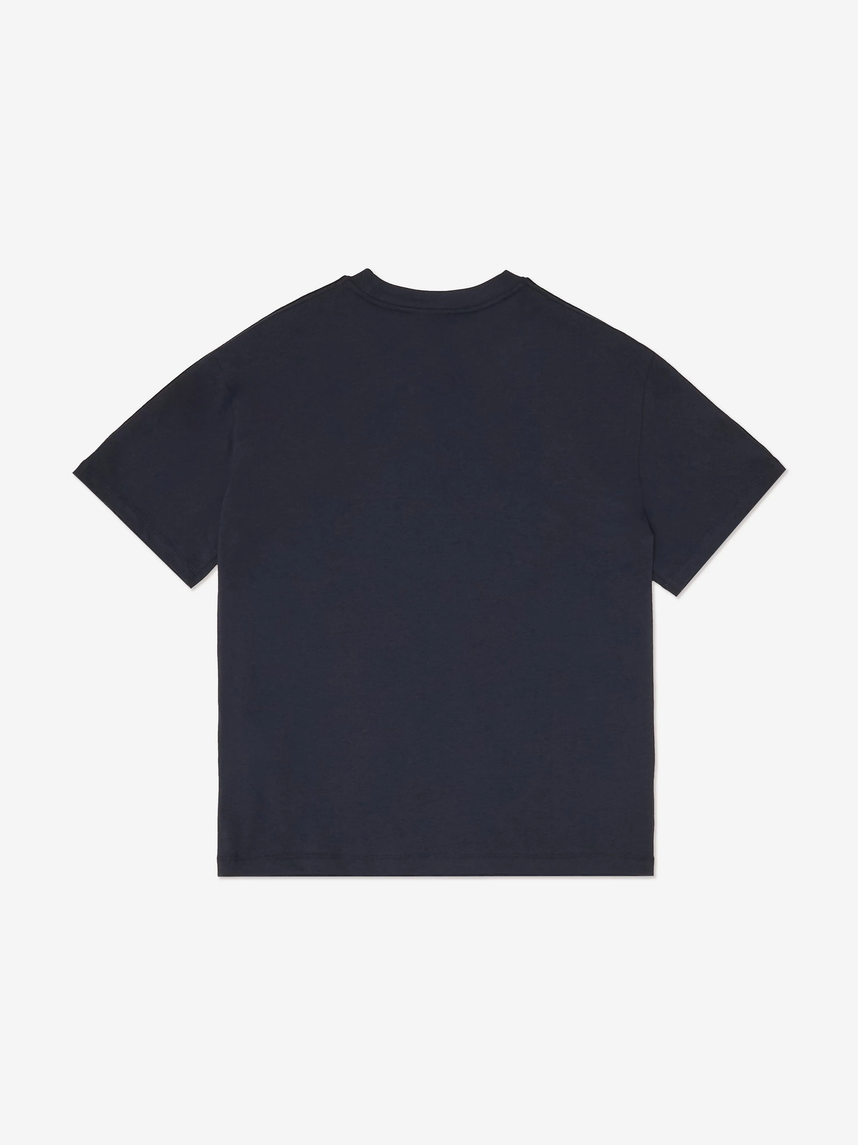 EA7 Emporio Armani Boys Logo T-Shirt in Navy