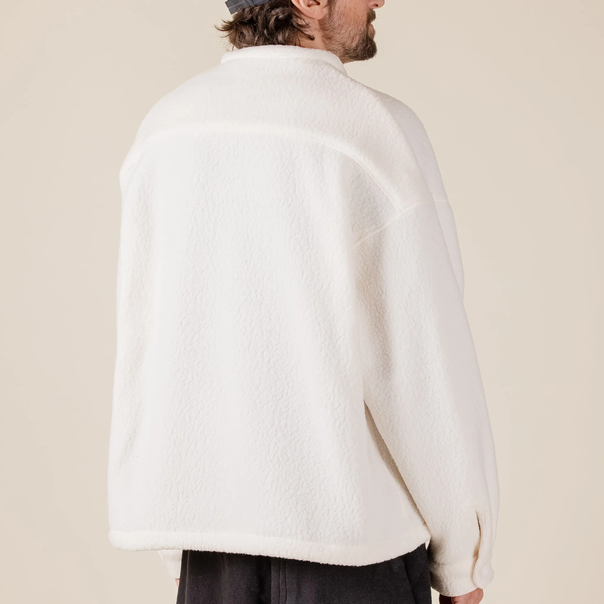 Earth\Studies - MS-105 ESCEP Polartec® Fleece Field Shirt - Ecru
