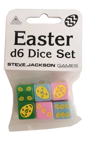 Easter d6 Dice Set