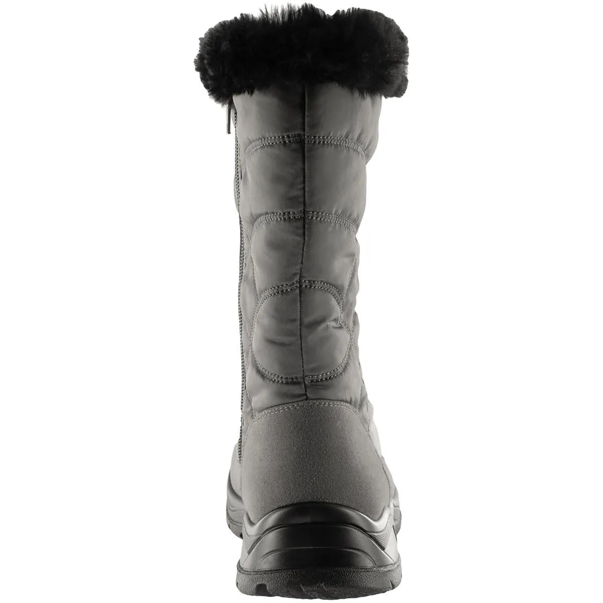 Easy Dry by Easy Street Womens Cuddle Faux Fur Lined Zipper Winter & Snow Boots