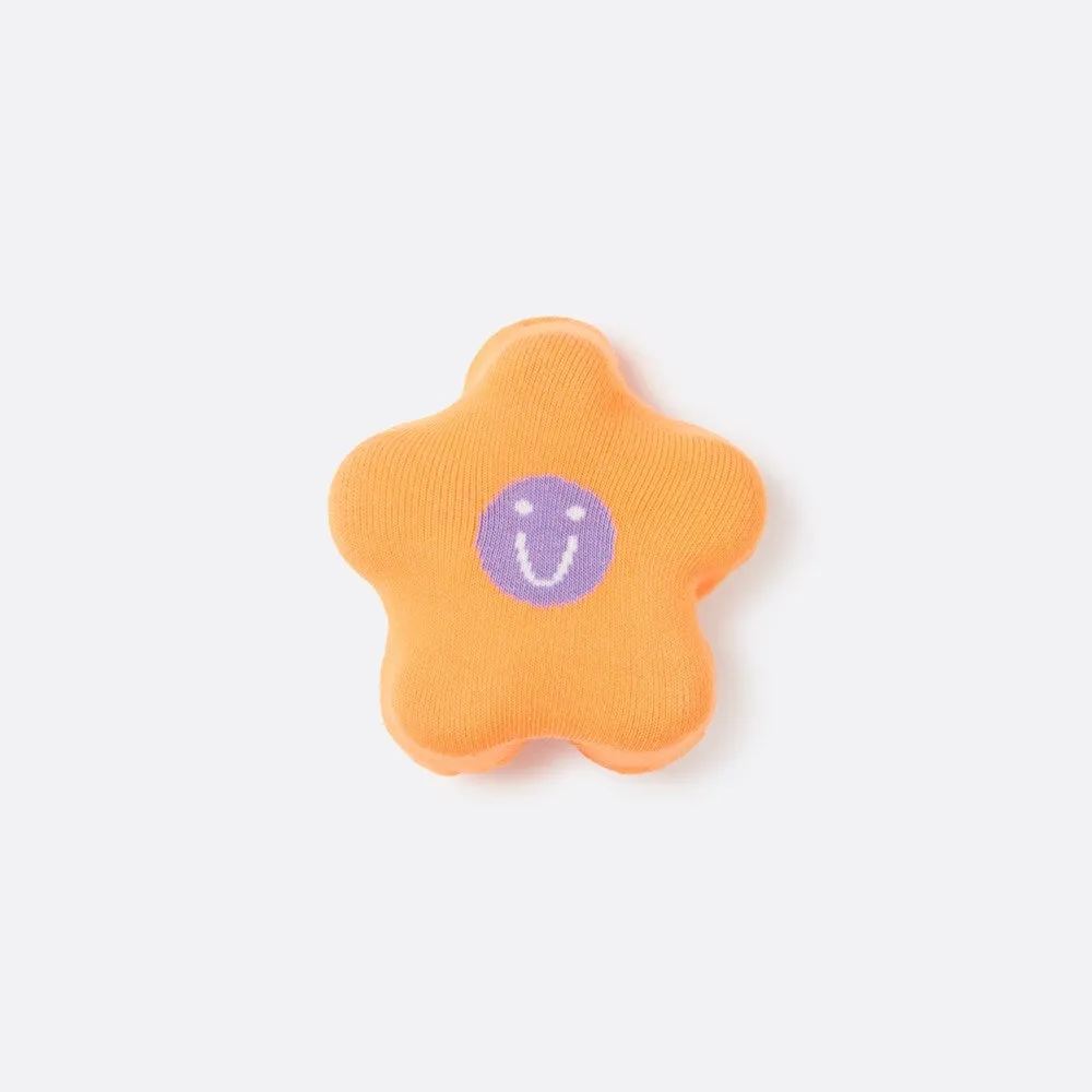 Eat My Socks: Flower Power Orange