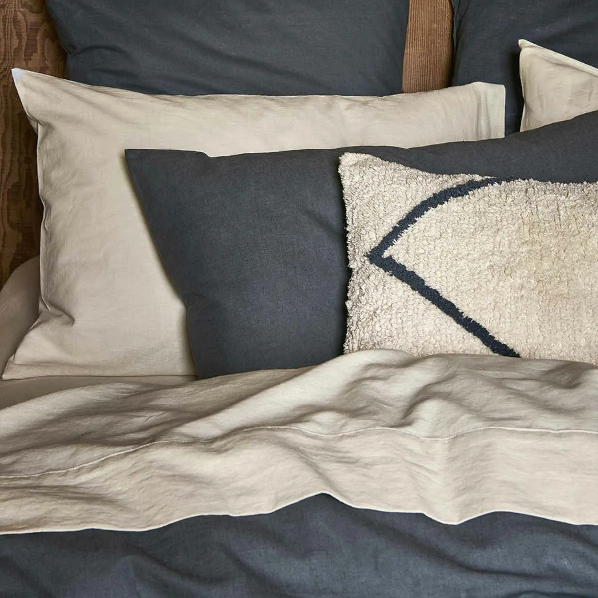 Ecology Dream Quilt Cover - Storm