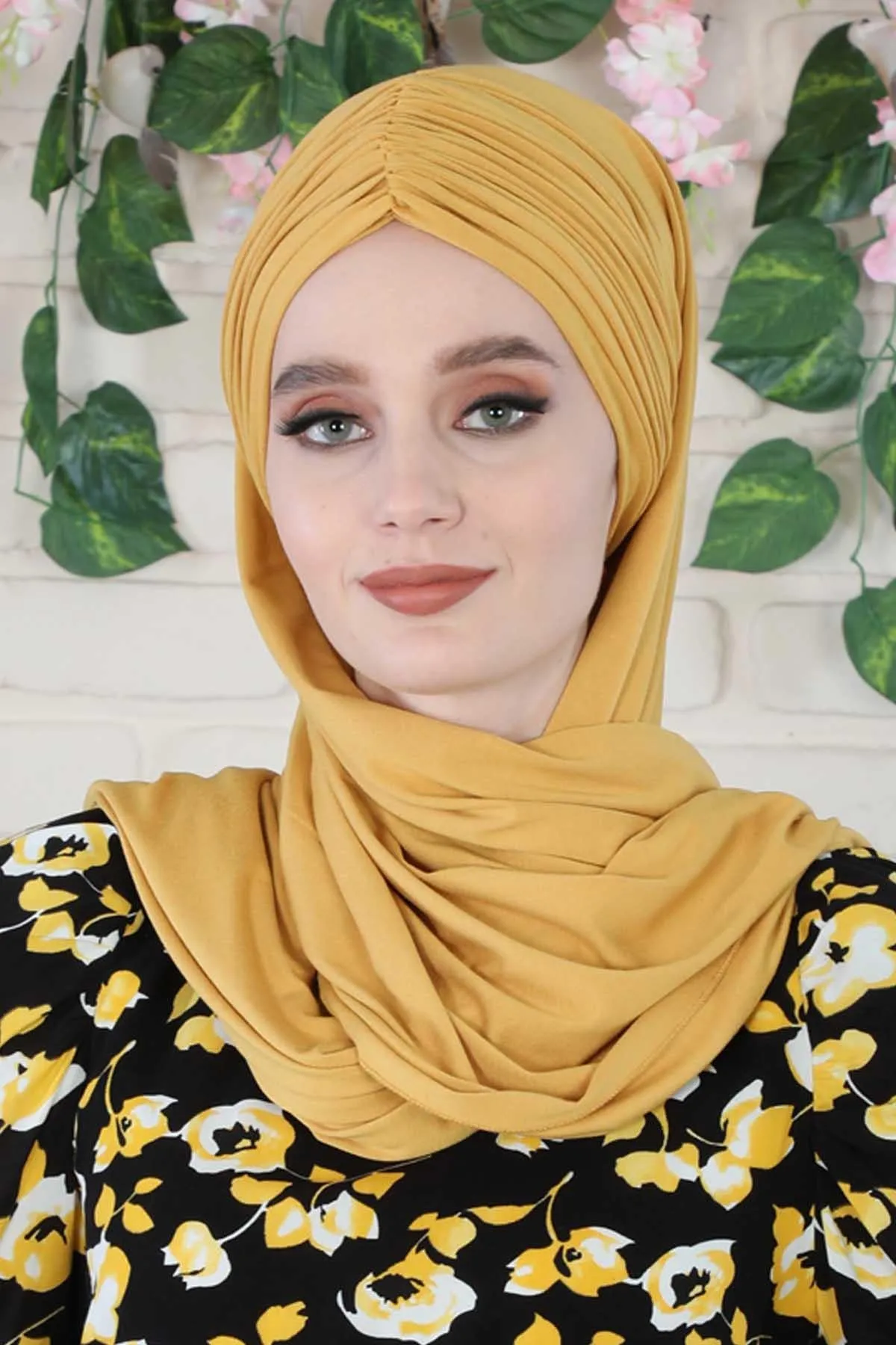 Effortless Instant Cotton Shawl for Women, Instant Cotton Lightweight Hijab Headscarf, Comfortable and Large Women Hijab Shawl,CPS-44