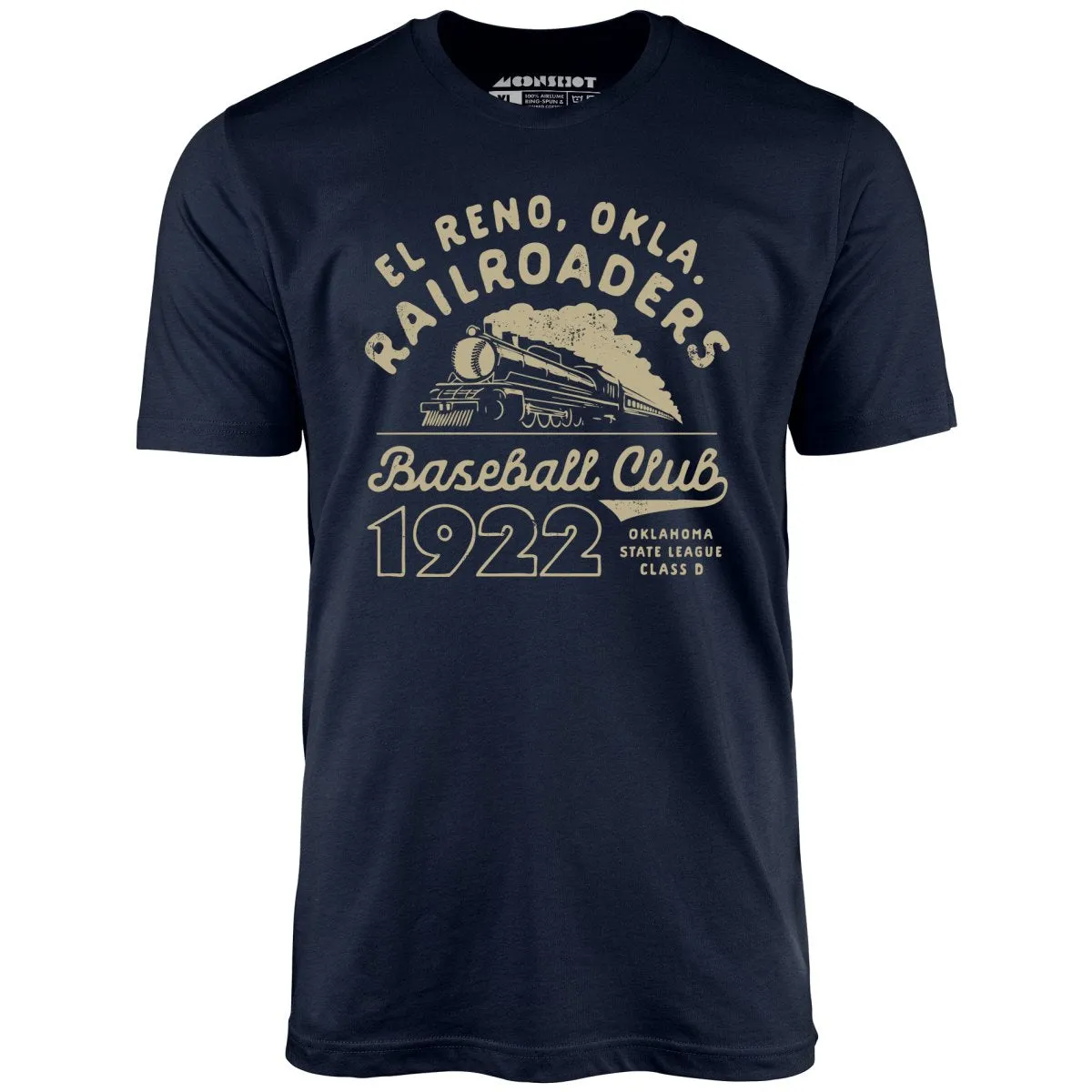 El Reno Railroaders - Oklahoma - Vintage Defunct Baseball Teams - Unisex T-Shirt