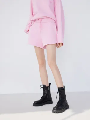 Elasticated Casual Shorts in Cotton