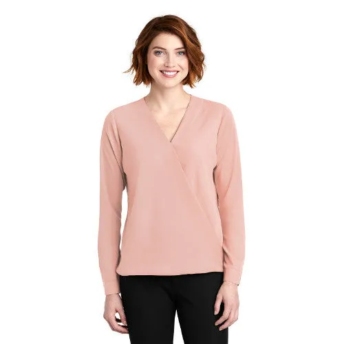 Electra Dr. Port Authority ® Ladies Wrap Blouse LW702