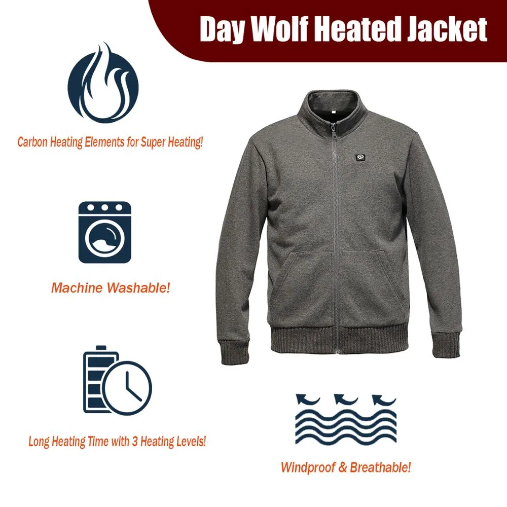 Electric Battery Heated Jacket clothing for Winter Warm